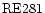 ${\rm RE281}$