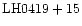 ${\rm LH0419+15 }$