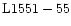 ${\rm L1551-55 }$