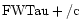 ${\rm FWTau +/c }$