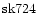 ${\rm sk724 }$