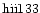 ${\rm hii133 }$