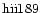 ${\rm hii189 }$