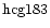 ${\rm hcg183 }$