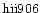 ${\rm hii906 }$
