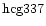 ${\rm hcg337 }$