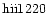 ${\rm hii1220 }$