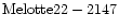 ${\rm Melotte22-2147 }$