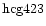 ${\rm hcg423 }$