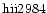 ${\rm hii2984 }$