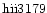 ${\rm hii3179 }$