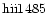 ${\rm hii1485 }$