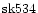 ${\rm sk534 }$