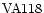 ${\rm VA118 }$