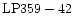 ${\rm LP359-42 }$