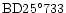 ${\rm BD25^\circ733 }$