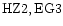 ${\rm HZ2,EG3 }$