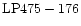 ${\rm LP475-176 }$