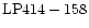 ${\rm LP414-158 }$