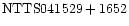 ${\rm NTTS041529+1652 }$