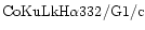 ${\rm CoKuLkH\alpha332/G1/c}$