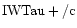 ${\rm IWTau +/c }$