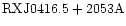 ${\rm RXJ0416.5+2053A }$