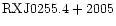 ${\rm RXJ0255.4+2005 }$