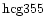 ${\rm hcg355 }$