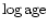 $\log{\rm age}$