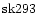 ${\rm sk293 }$