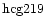 ${\rm hcg219 }$