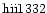${\rm hii1332 }$