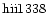${\rm hii1338 }$