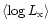 $\langle \log{L_{\rm x}} \rangle $