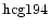 ${\rm hcg194 }$