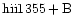 ${\rm hii1355 +B }$