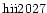 ${\rm hii2027 }$