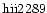 ${\rm hii2289 }$