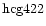 ${\rm hcg422 }$