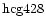 ${\rm hcg428 }$