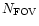 $N_{\rm FOV}$