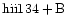 ${\rm hii134 +B }$