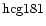 ${\rm hcg181 }$
