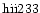 ${\rm hii233 }$