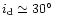 $i_{\rm d}\simeq
30\hbox{$^\circ$ }$