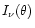 $I_\nu(\theta)$