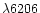 $\lambda6206$