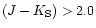 $(J-K_{\rm S})>2.0$