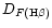 $D_{F({\rm H\beta})}$